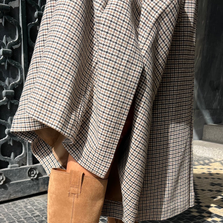 ZIMMERMANN CHECK WOOL CULOTTE BUKS