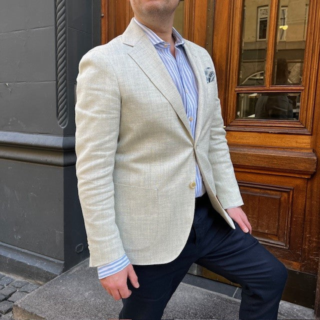 LARDINI HØR SILKE BLAZER