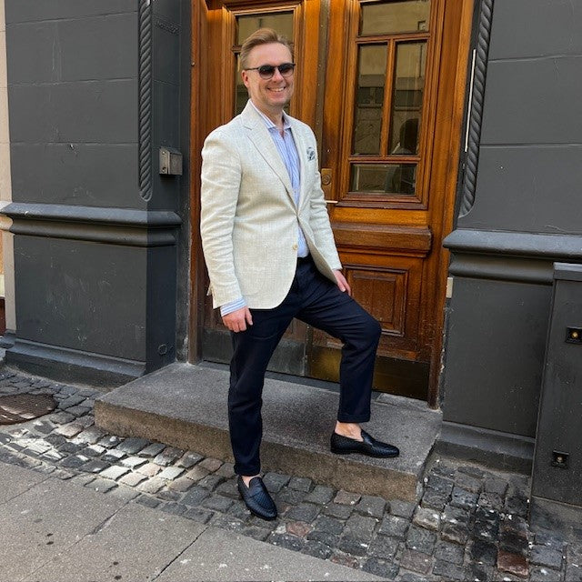 LARDINI HØR SILKE BLAZER