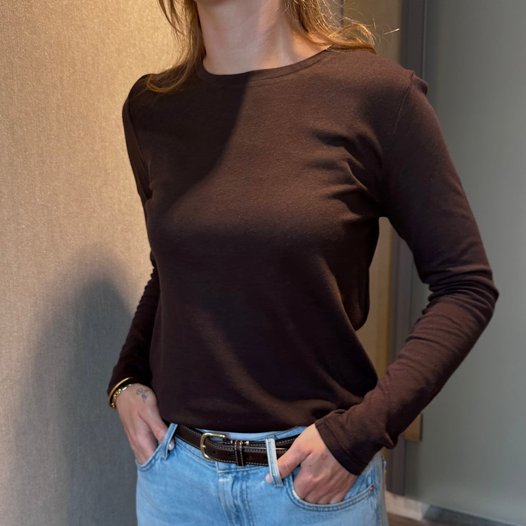 MAJESTIC LANGÆRMET T-SHIRT