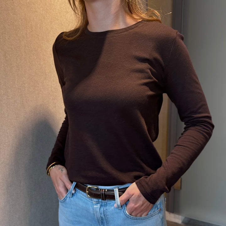 MAJESTIC LANGÆRMET T-SHIRT