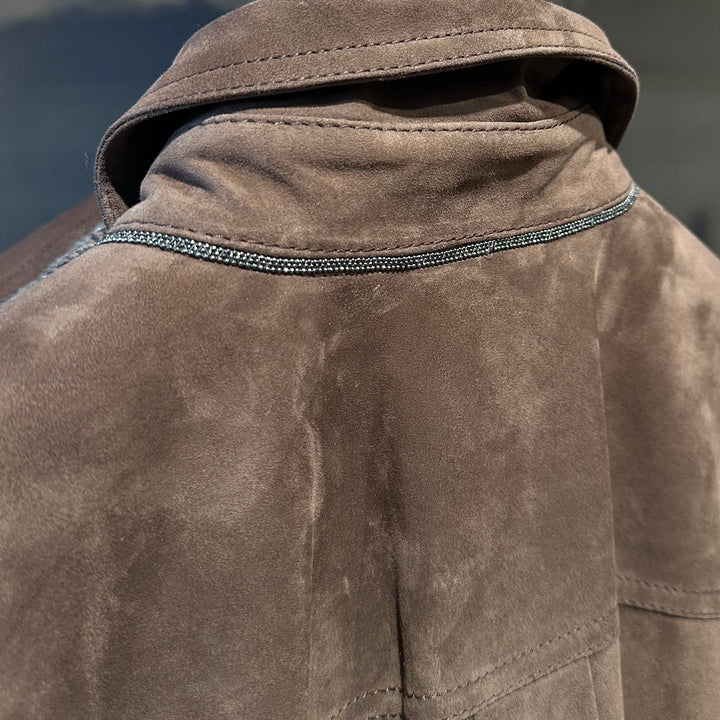 BRUNELLO CUCINELLI RUSKIND OVERSHIRT