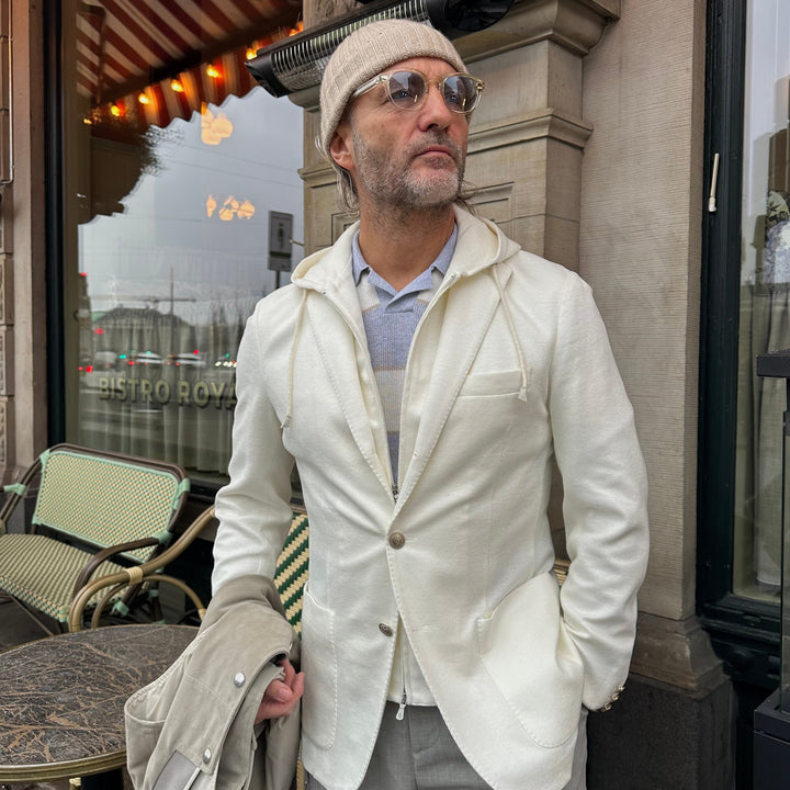 ELEVENTY JAKKE MED HÆTTE