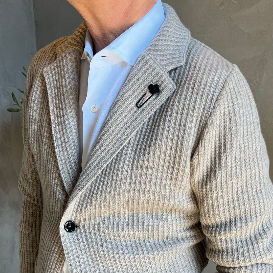 LARDINI STRIKKET BLAZER