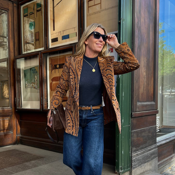 ETRO MØNSTRET FLØJLJBLAZER