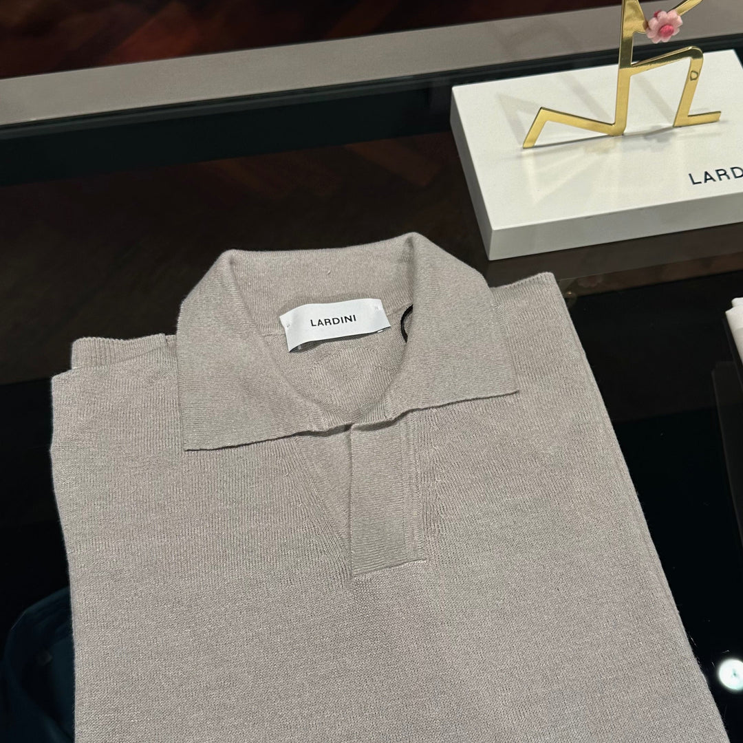 LARDINI KORTÆRMET POLO