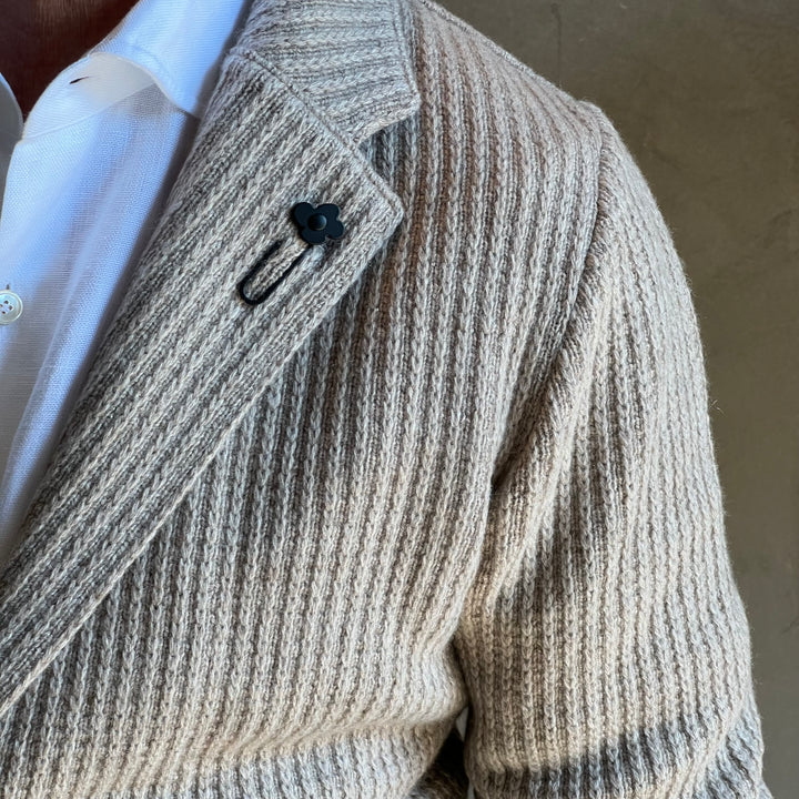 LARDINI STRIKKET BLAZER