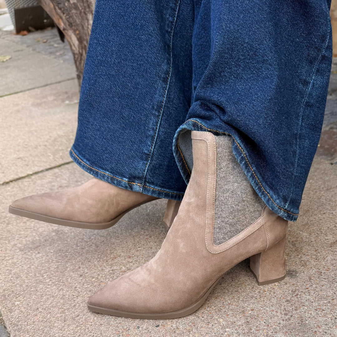 SANTONI MID-HEEL STØVLE