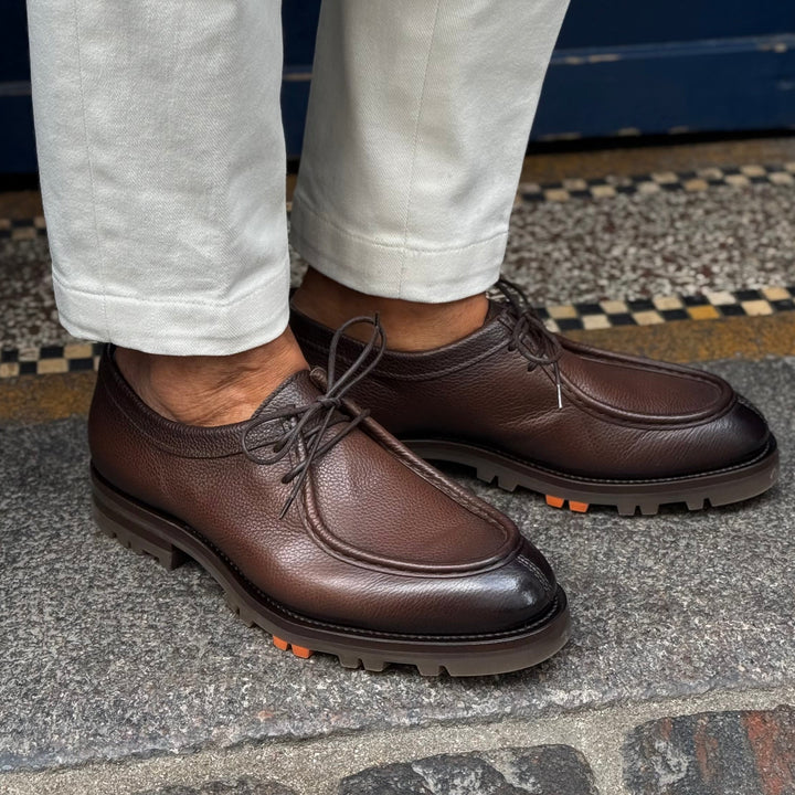 SANTONI LACE-UP SKO