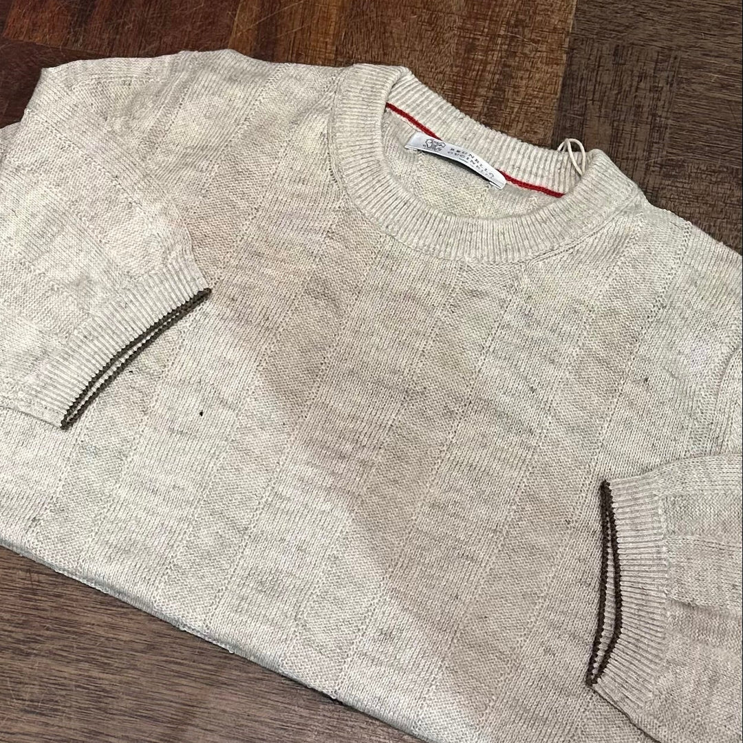 BRUNELLO CUCINELLI KORTÆRMET T-SHIRT