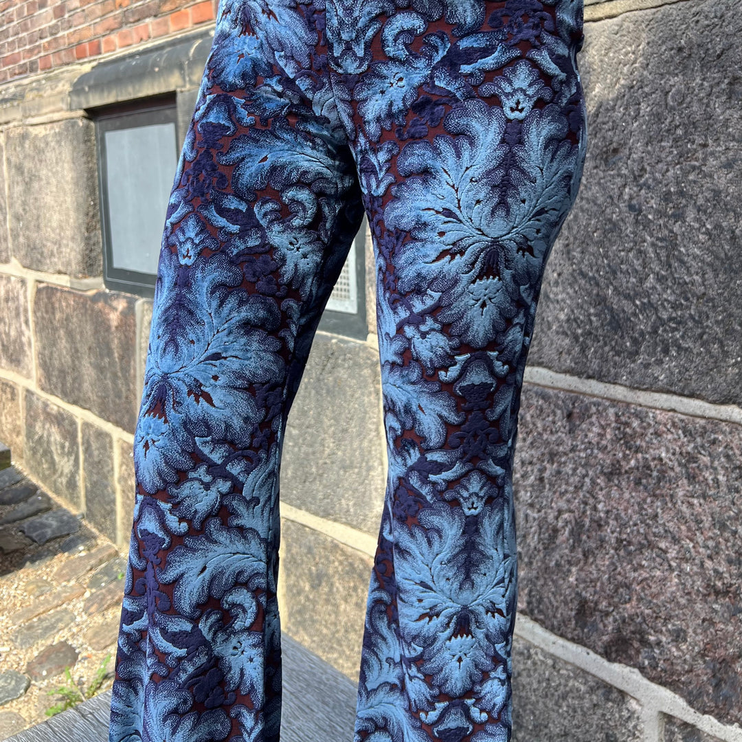 ETRO FLARED VELOUR BUKS