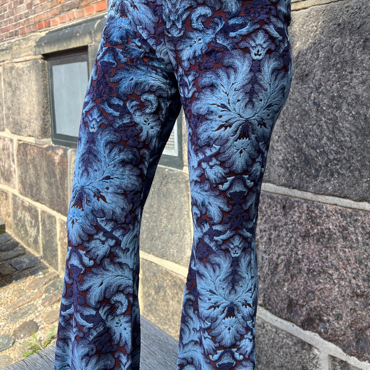 ETRO FLARED VELOUR BUKS