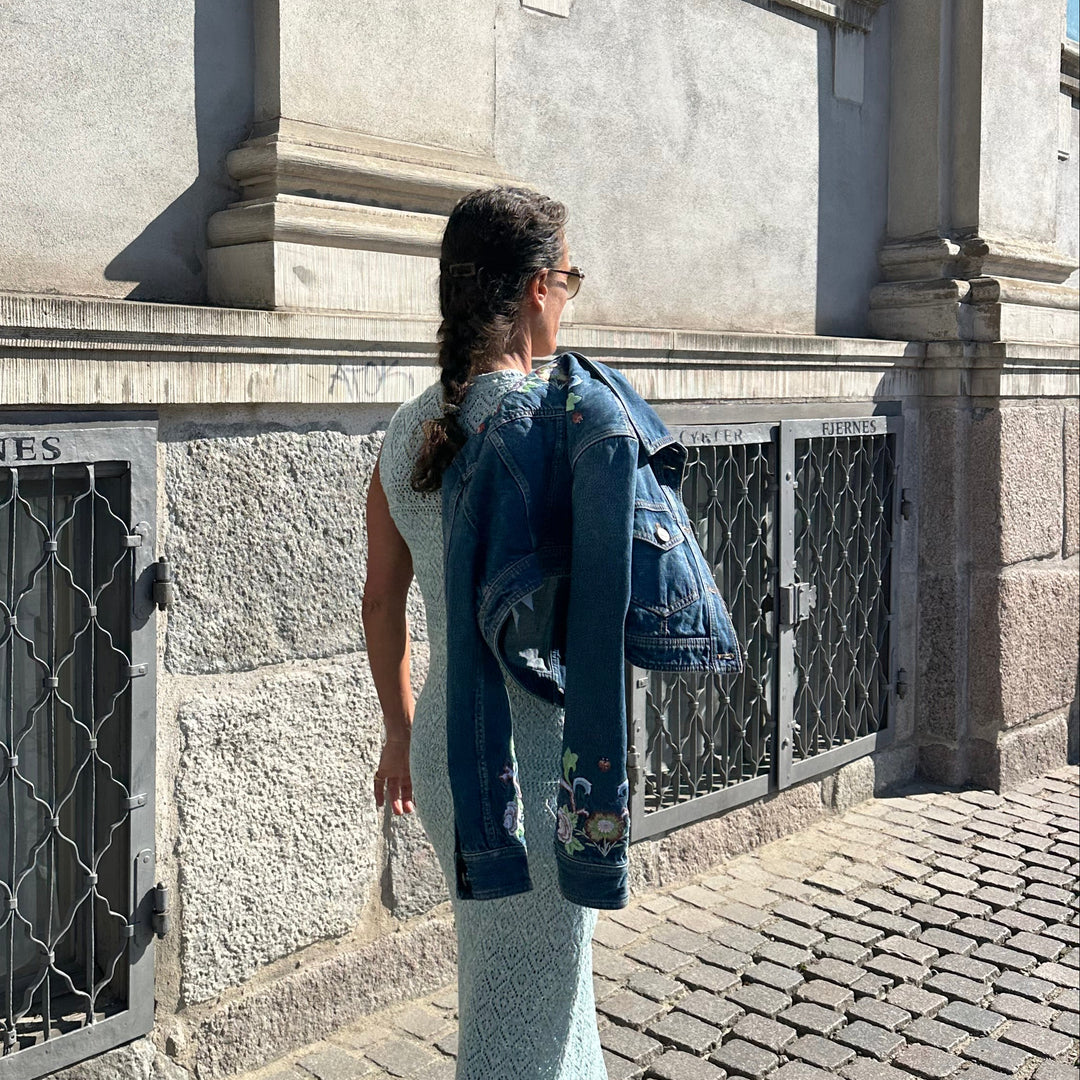 ETRO CROPPED DENIMJAKKE