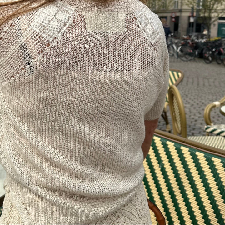 ERMANNO SCERVINO KORTÆRMET STRIK