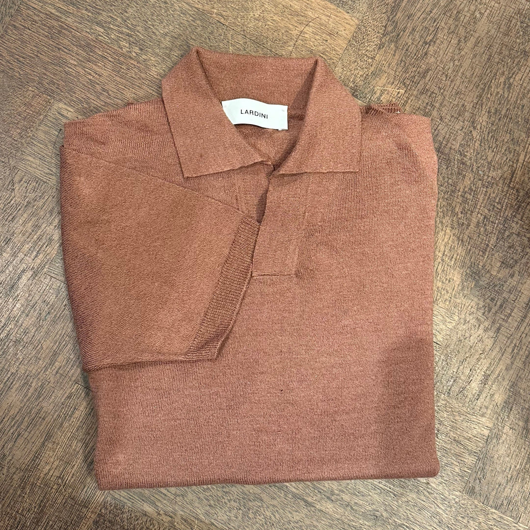 LARDINI KORTÆRMET POLO