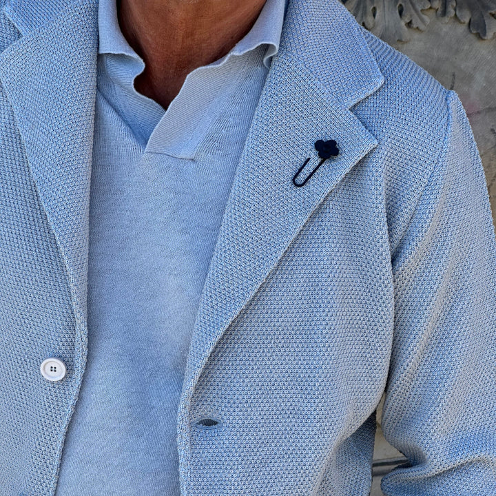 LARDINI KORTÆRMET POLO