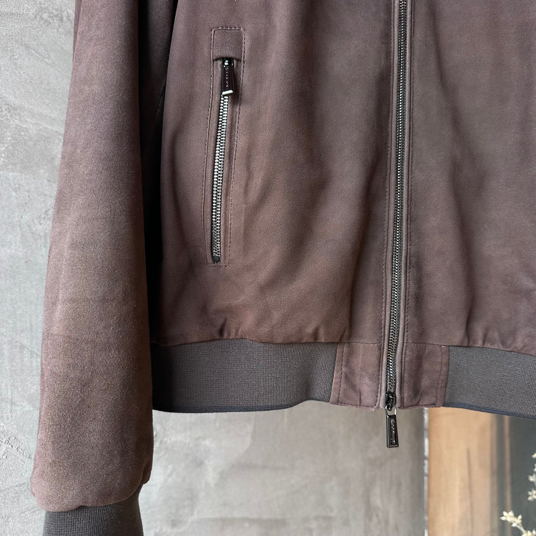 MOORER SUEDE BOMBER