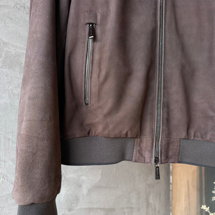 MOORER SUEDE BOMBER