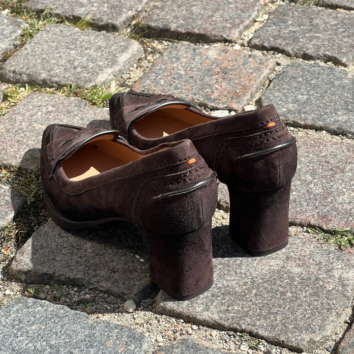 SANTONI MID-HEEL PUMP