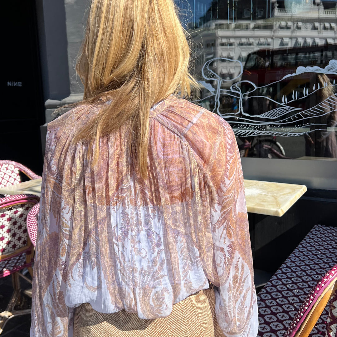ZIMMERMANN BILLOW  BLUSE