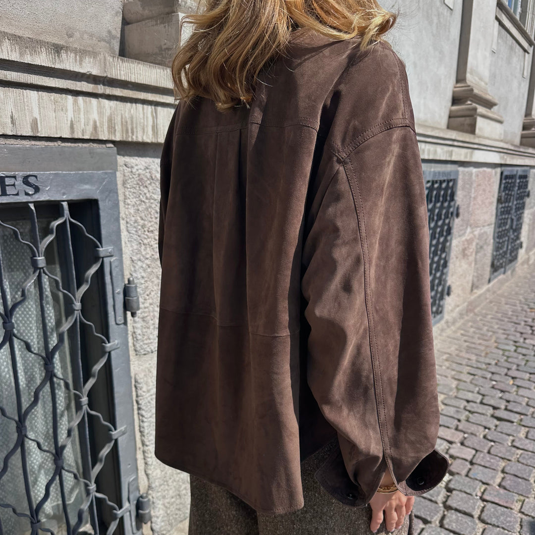 BRUNELLO CUCINELLI RUSKIND OVERSHIRT