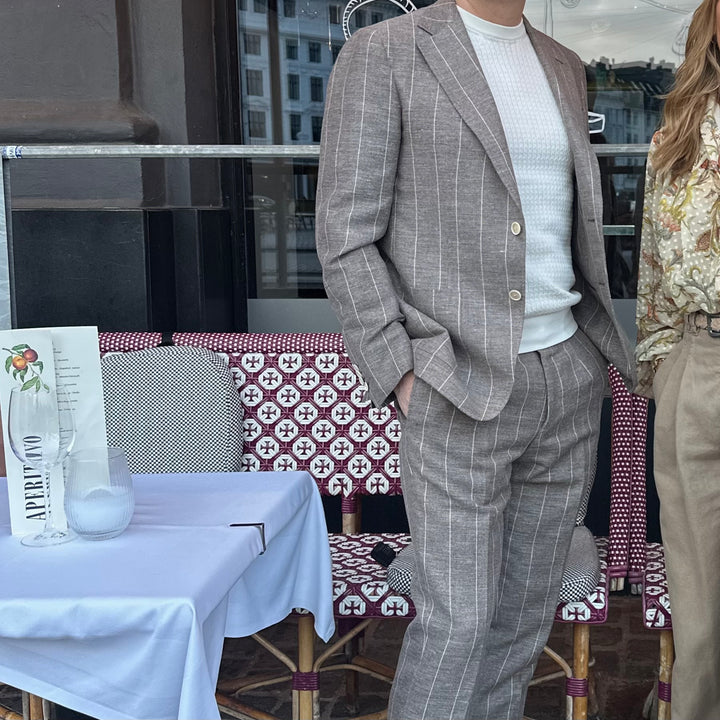 CARUSO PINSTRIPE HABIT