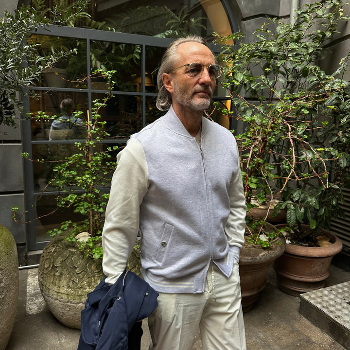 ELEVENTY GIZA BOMBER JACKET