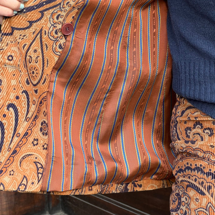 ETRO MØNSTRET FLØJLJBLAZER