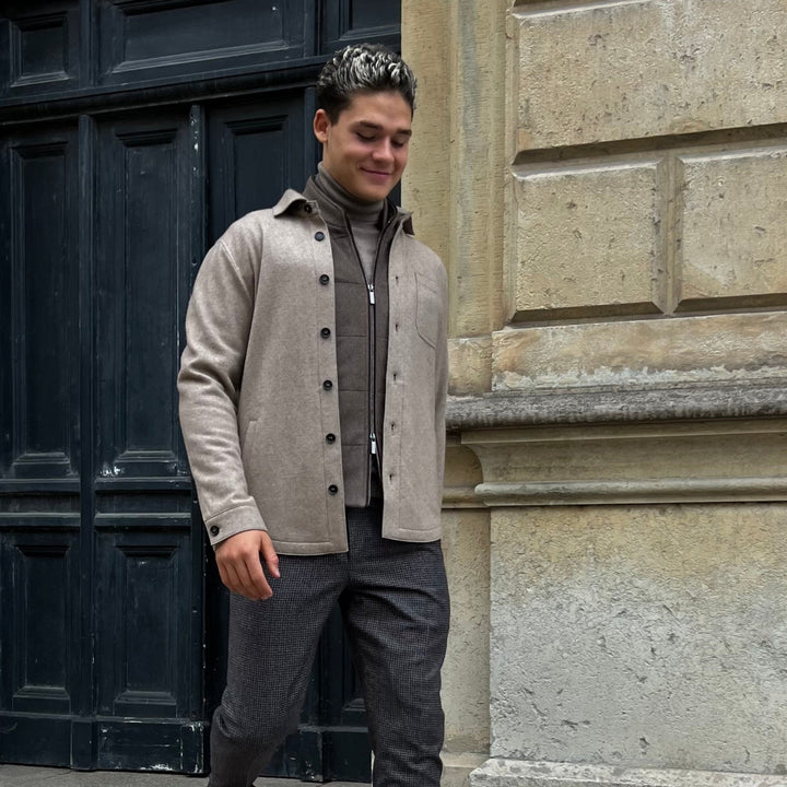 MAURIZIO BALDASSARI UFORET OVERSHIRT