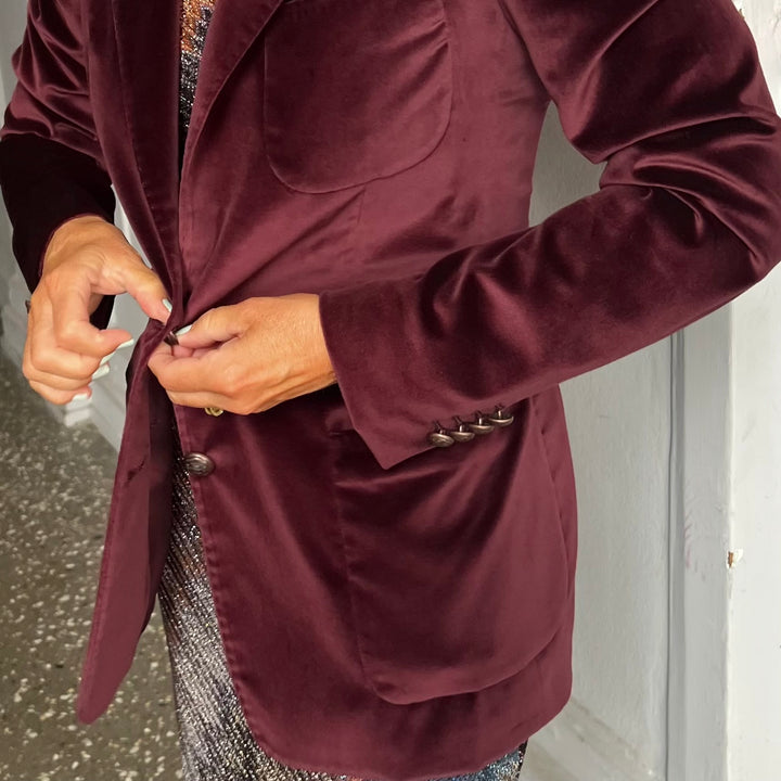 TAGLIATORE VELOUR PARIGI BLAZER