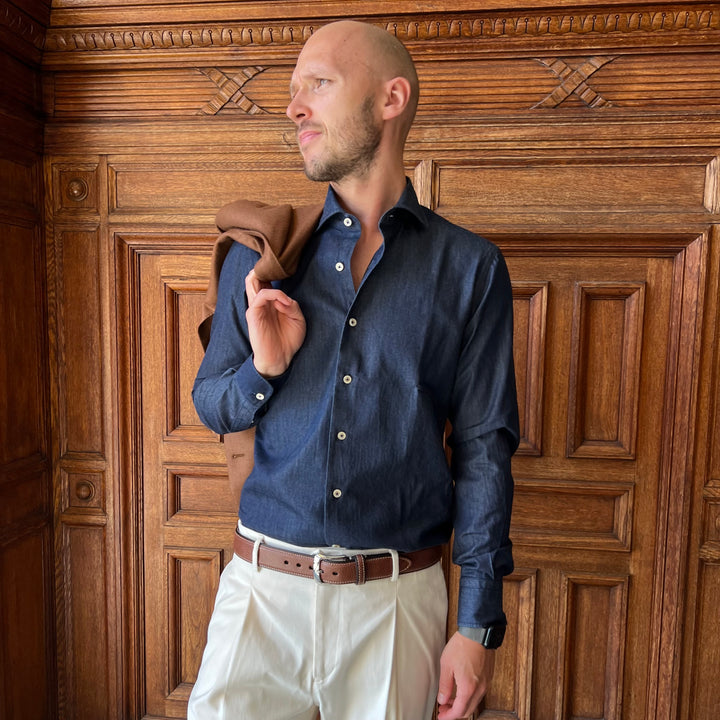 ALESSANDRO GHERARDI DENIM SKJORTE