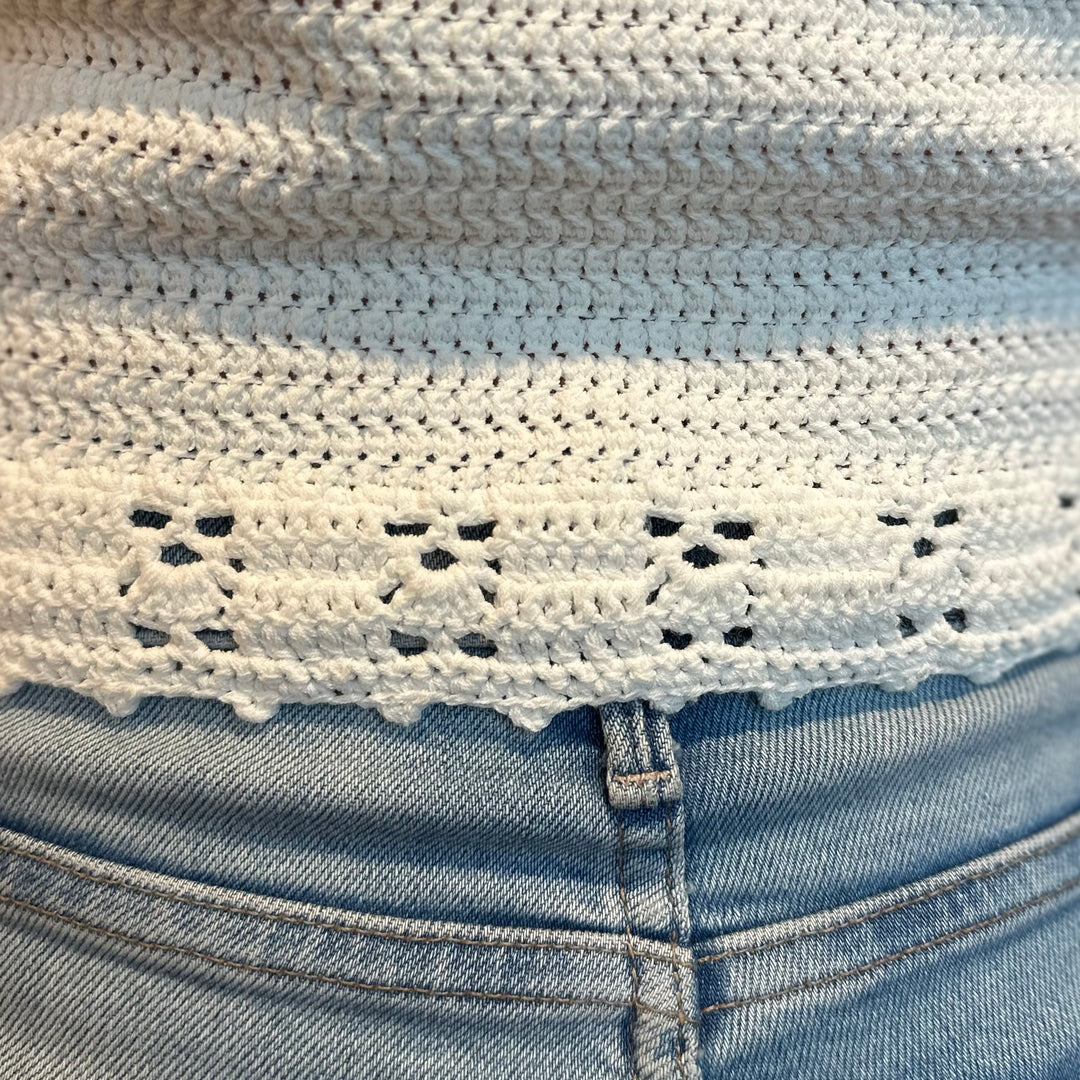 ZIMMERMANN EVERLEY CROCHET TOP