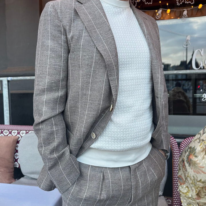 CARUSO PINSTRIPE HABIT
