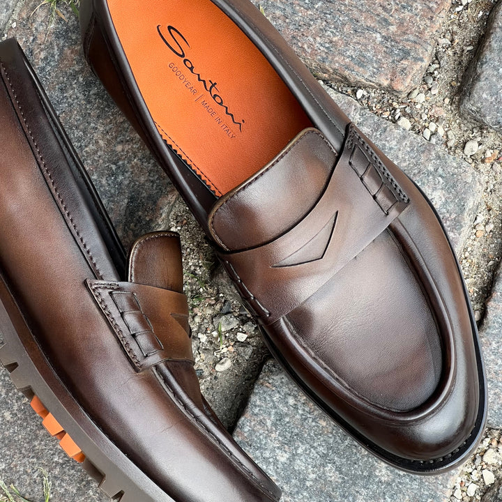 SANTONI LOAFERS
