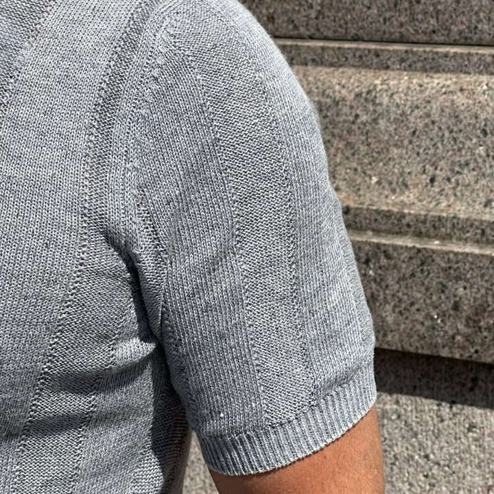 BRUNELLO CUCINELLI KORTÆRMET T-SHIRT