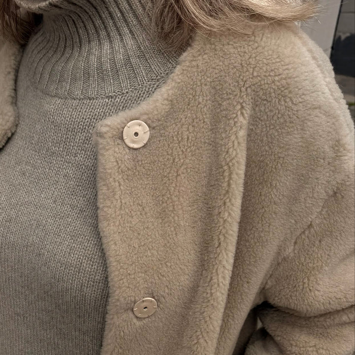 HERNO FAUX FUR ULDFRAKKE