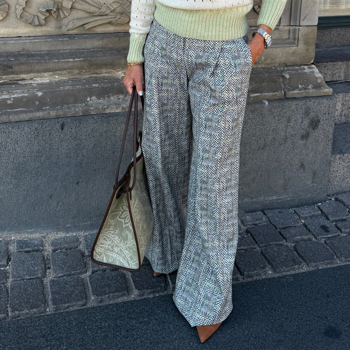 ERMANNO SCERVINO MØNSTRET BUKS