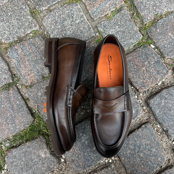 SANTONI LOAFERS