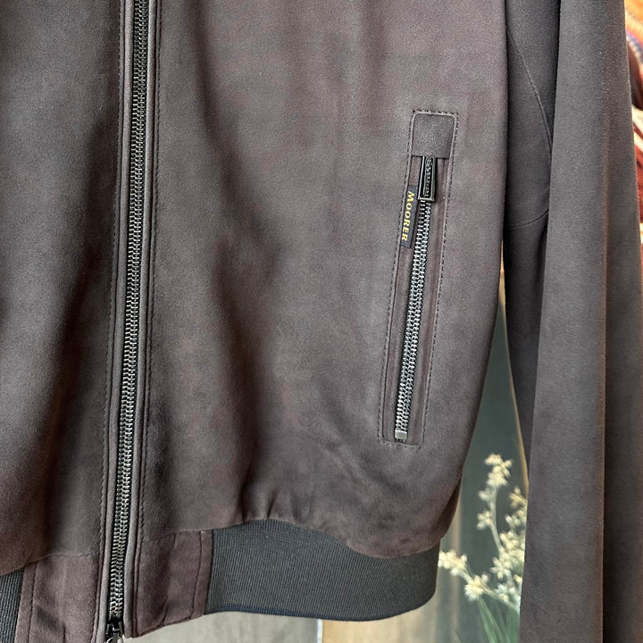 MOORER SUEDE BOMBER
