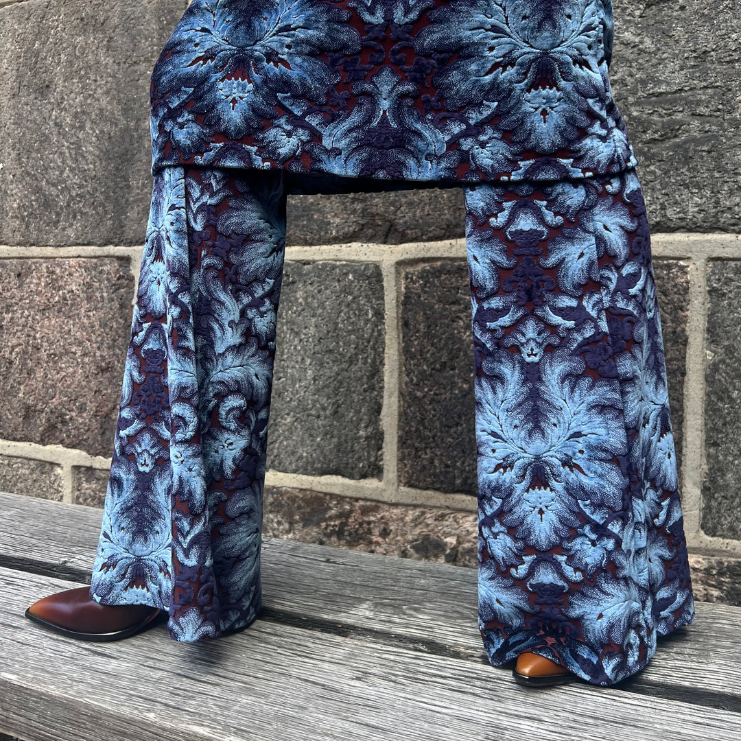 ETRO FLARED VELOUR BUKS