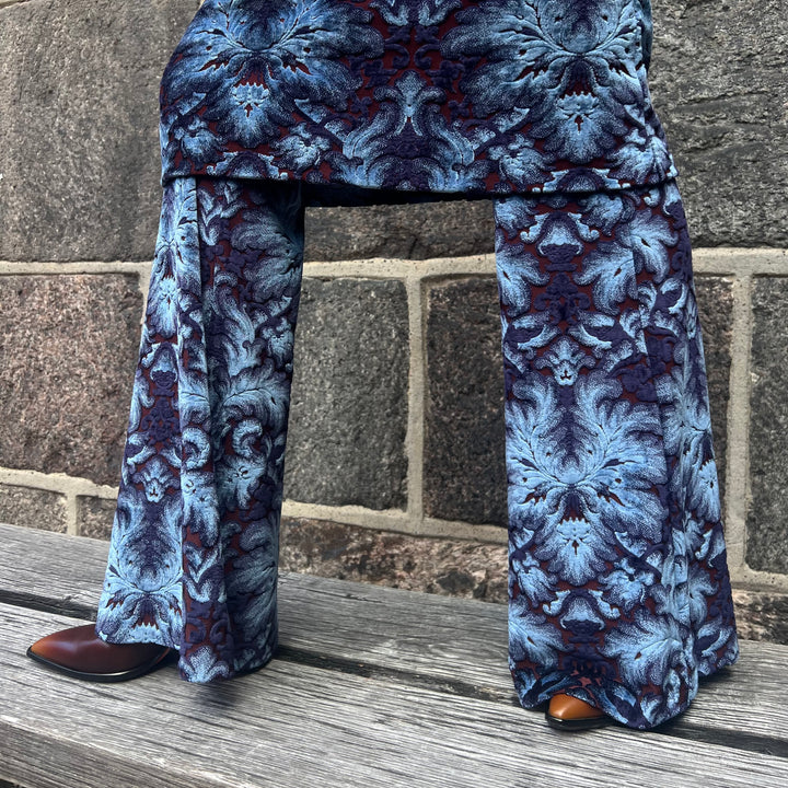 ETRO FLARED VELOUR BUKS