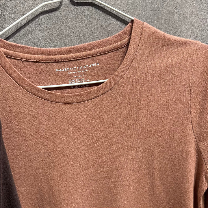MAJESTIC LANGÆRMET T-SHIRT