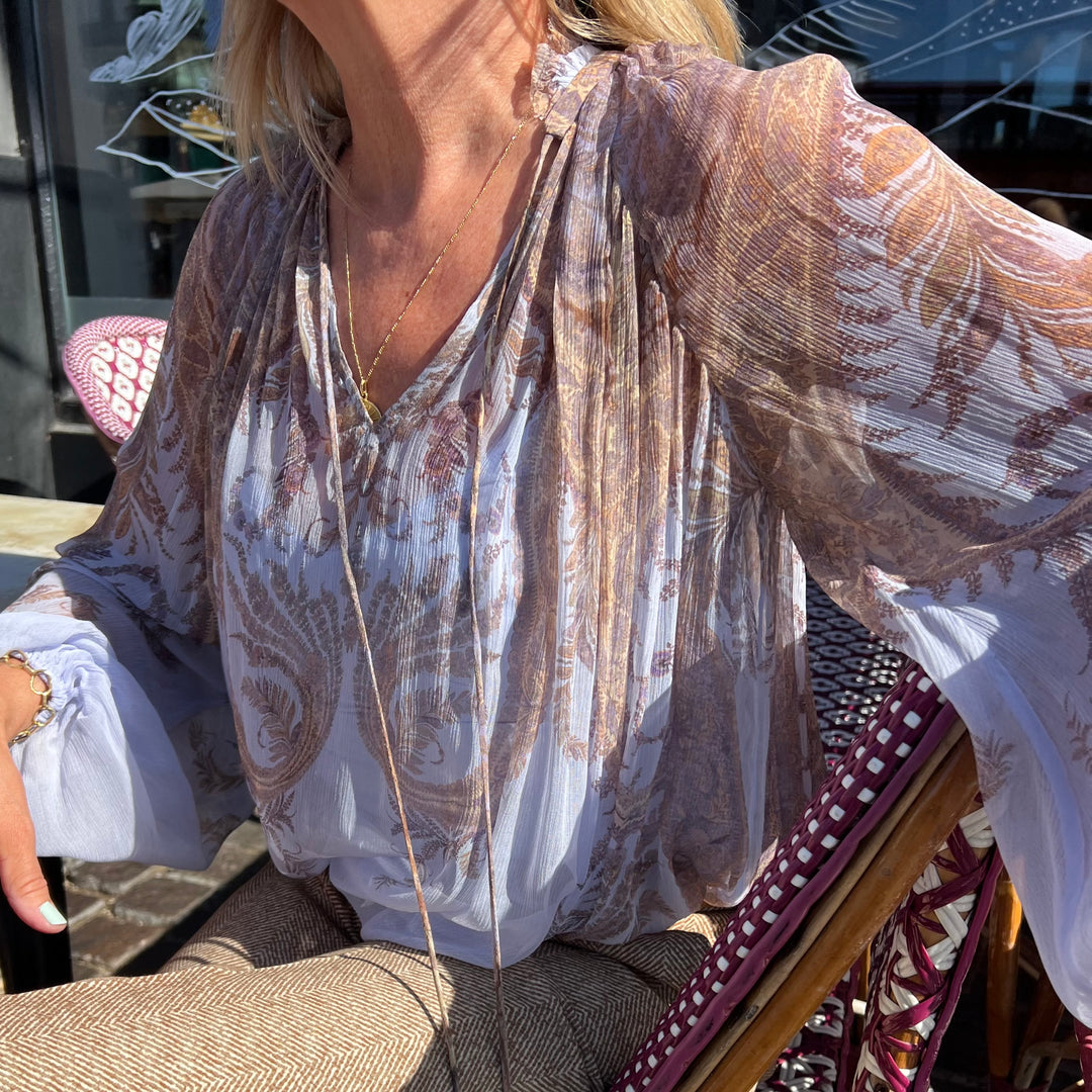 ZIMMERMANN BILLOW  BLUSE