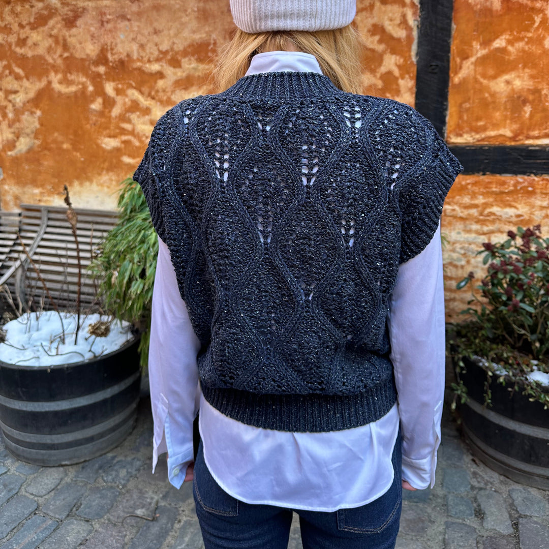 ELEVENTY V-HALS VEST