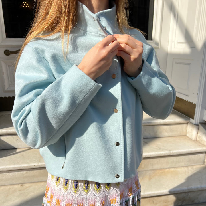 HERNO ULD FLEECE JAKKE