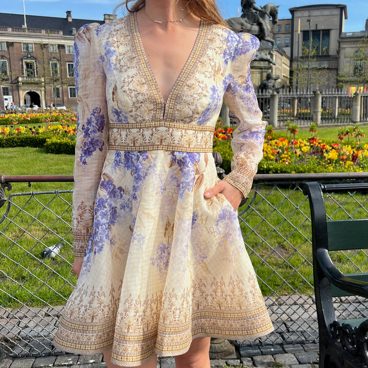 ZIMMERMANN PLEATED MINI KJOLE