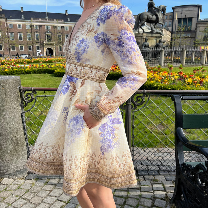 ZIMMERMANN PLEATED MINI KJOLE