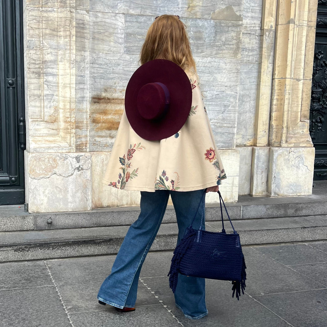 ETRO CAPE-STYLE TRENCH COAT