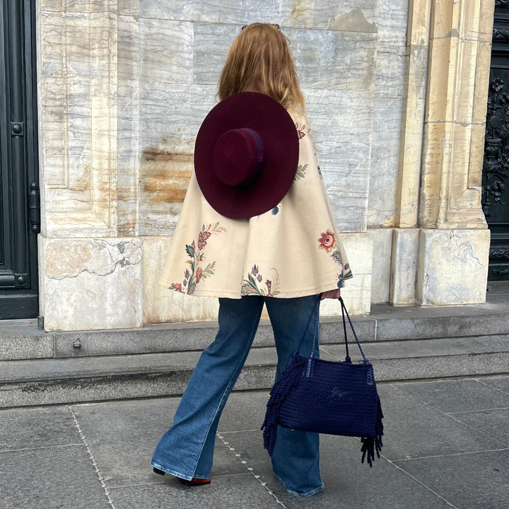 ETRO CAPE-STYLE TRENCH COAT