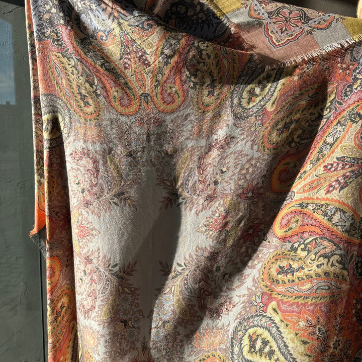 ETRO CASHMEREBLEND TØRKLÆDE